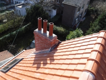 Cimentage, rejointoyage de cheminée